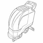 Manual Tennant 5100 Automatic Battery Scrubber